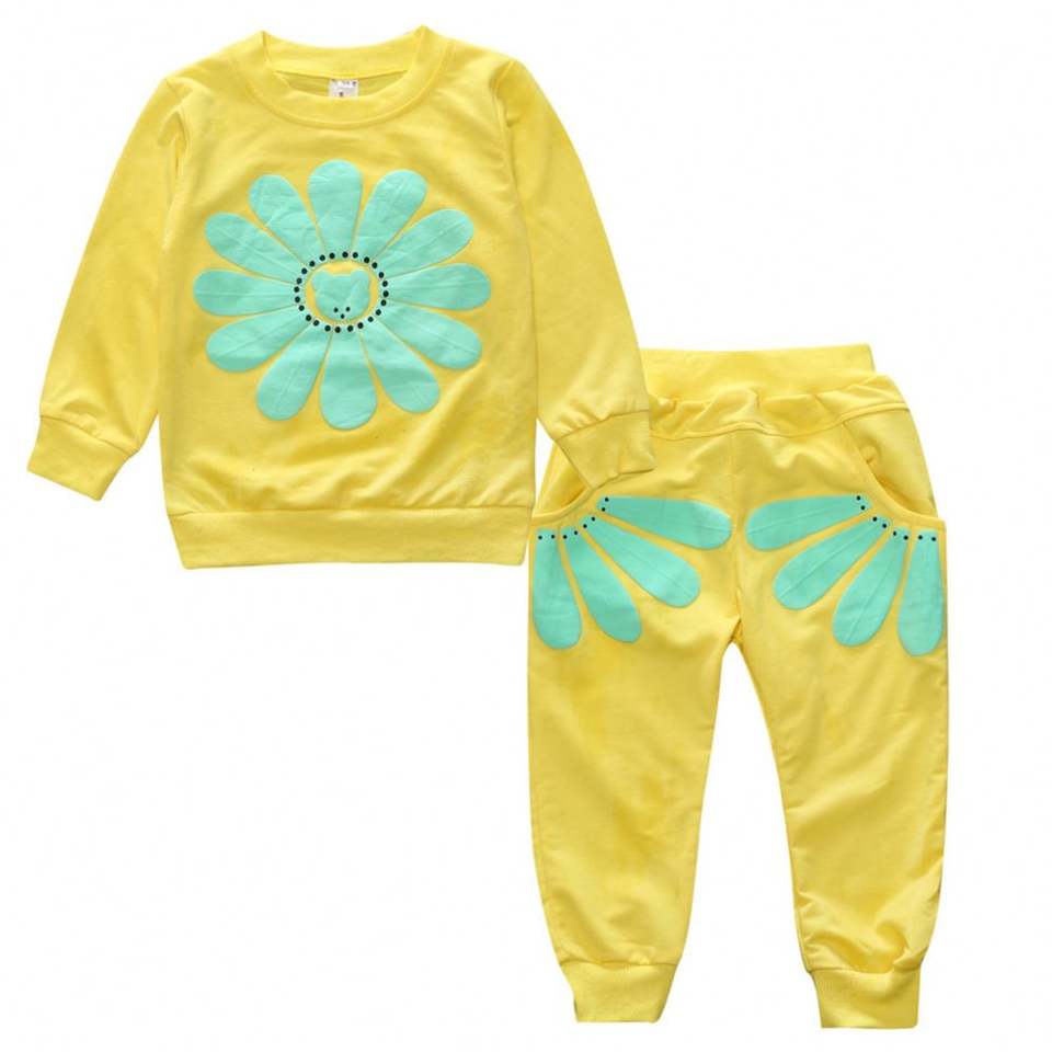 Baby Clothes Cotton Sweatshirt Pants for in Winter Sweatpants Crewneck Baby Preparation Cloth