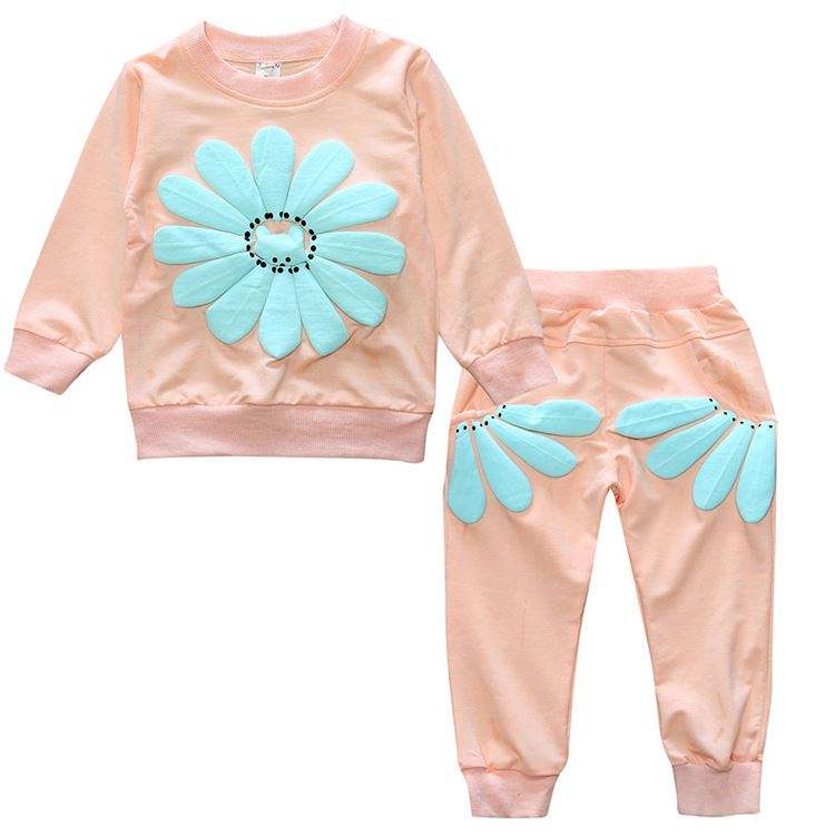 Baby Clothes Cotton Sweatshirt Pants for in Winter Sweatpants Crewneck Baby Preparation Cloth