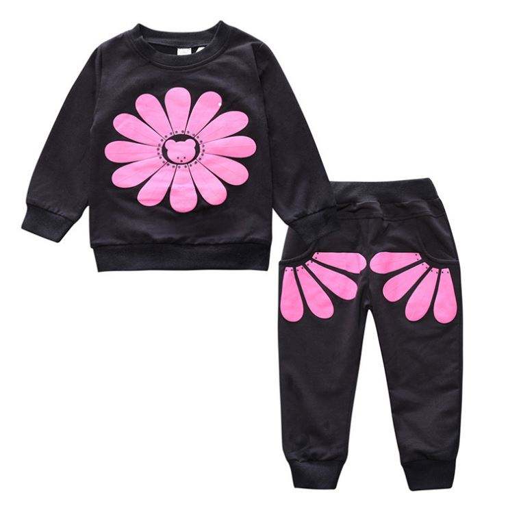 Baby Clothes Cotton Sweatshirt Pants for in Winter Sweatpants Crewneck Baby Preparation Cloth