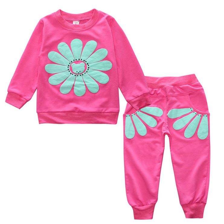 Baby Clothes Cotton Sweatshirt Pants for in Winter Sweatpants Crewneck Baby Preparation Cloth